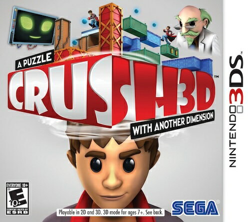 【中古】北米版 海外版 Nintendo 3DS Crush 3D クラッシュ