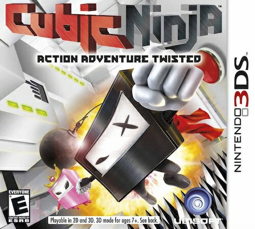 【中古】北米版 海外版 Nintendo 3DS Cubic Ninja キュービックニンジャ