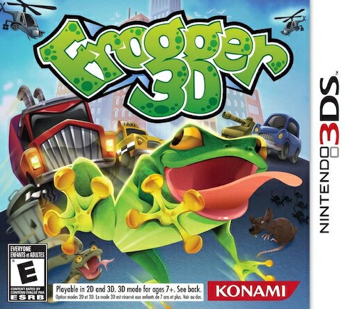 【中古】北米版 海外版 Nintendo 3DS Frogger 3D フロッガー3D