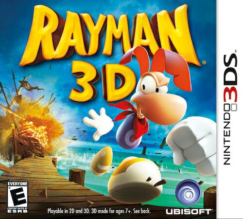【中古】北米版 海外版 Nintendo 3DS Rayman 3D レイマン