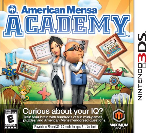 【中古】北米版 海外版 Nintendo 3DS American Mensa Academy