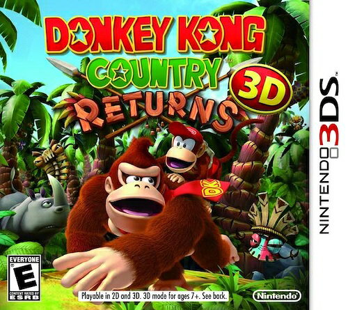 【中古】北米版 海外版 Nintendo 3DS Donkey Kong Country Returns 3D ドンキーコング リターンズ