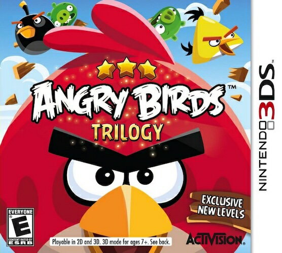 【中古】北米版 海外版 Nintendo 3DS Angry Birds Trilogy アングリーバード トリロジー
