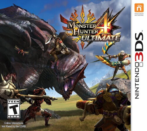 [중고] 북미판 해외판 Nintendo 3DS Monster Hunter 4 Ultimate 몬스터 헌터 4