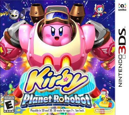【中古】北米版 海外版 Nintendo 3DS Kirby Planet Robobot 星のカービィ ロボボプラネット