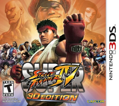 【中古】北米版 海外版 Nintendo 3DS Super Street Fighter IV 3D Edition スーパーストリートファイターIV