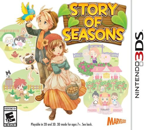 【中古】北米版 海外版 Nintendo 3DS Story of Seasons 牧場物語