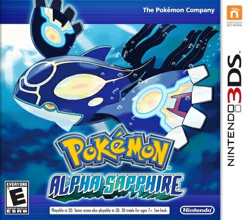 【中古】北米版 海外版 Nintendo 3DS Pokemon Alpha Sapphire ポケットモンスター アルファサファイア