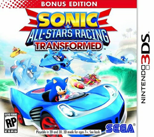 【中古】北米版 海外版 Nintendo 3DS Sonic & All-Star Racing Transformed ソニック&オールスターレーシング トランスフォームド