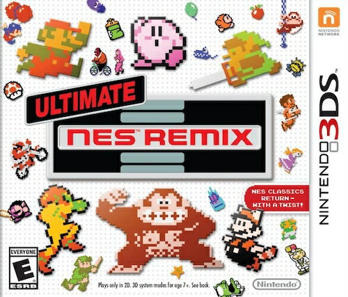 【中古】北米版 海外版 Nintendo 3DS Ultimate NES Remix ファミコンリミックス ベストチョイス
