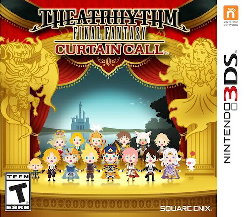 【中古】北米版 海外版 Nintendo 3DS Theatrhythm Final Fantasy Curtain Call シアトリズム ファイナルファンタジー カーテンコール