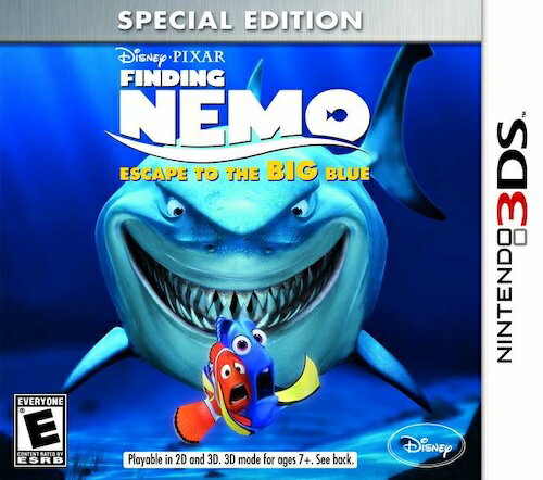 【中古】北米版 海外版 Nintendo 3DS Finding Nemo Escape To The Big Blue ファインディング・ニモ