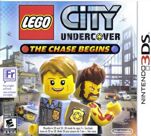 【中古】北米版 海外版 Nintendo 3DS LEGO City Undercover The Chase Begins レゴシティ アンダーカバー チェイス ビギンズ