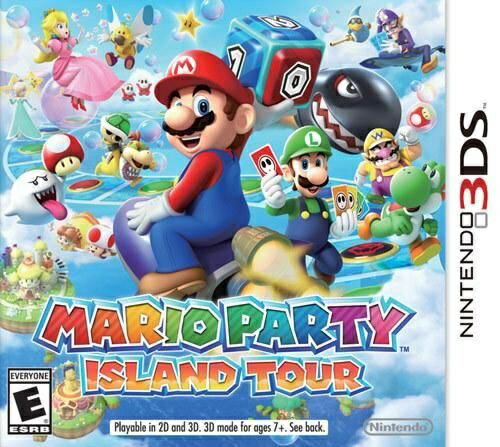 【中古】北米版 海外版 Nintendo 3DS Mario Party Island Tour マリオパーティ アイランドツアー