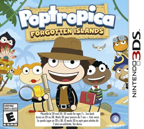 【中古】北米版 海外版 Nintendo 3DS Poptropica Forgotten Islands