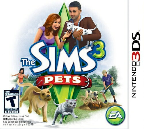 【中古】北米版 海外版 Nintendo 3DS The Sims 3 Pets ザ・シムズ 3 ペット