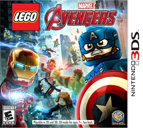 【中古】北米版 海外版 Nintendo 3DS Lego Marvel Avengers レゴ マーベル アベンジャーズ