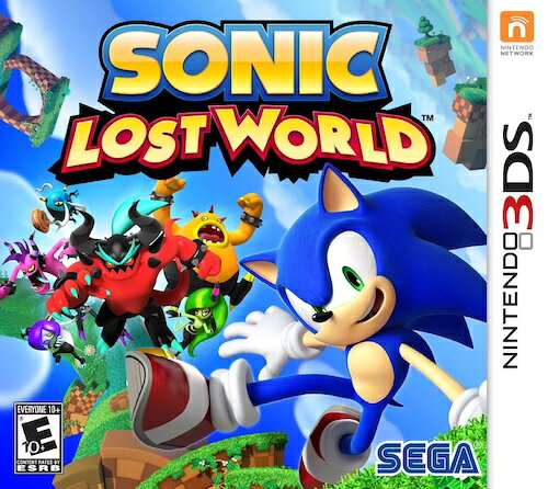 【中古】北米版 海外版 Nintendo 3DS Sonic Lost World ソニック ロストワールド