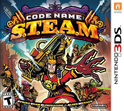 【中古】北米版 海外版 Nintendo 3DS Code Name: S.T.E.A.M. リンカーンVSエイリアン