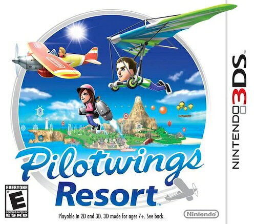 【中古】北米版 海外版 Nintendo 3DS PilotWings Resort パイロットウイングス リゾート