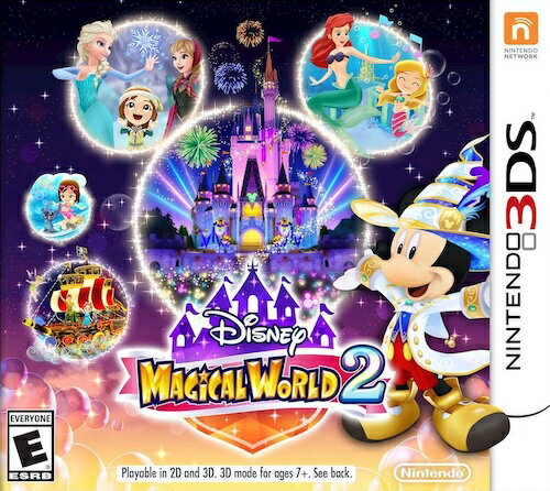 【中古】北米版 海外版 Nintendo 3DS Disney Magical World 2 ディズニー マジカルワールド 2
