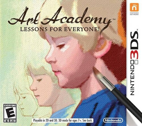 【中古】北米版 海外版 Nintendo 3DS Art Academy Lessons for Everyone