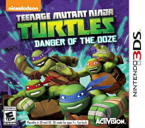 【中古】北米版 海外版 Nintendo 3DS Teenage Mutant Ninja Turtles Danger of the Ooze ミュータント・ニンジャ・タートルズ