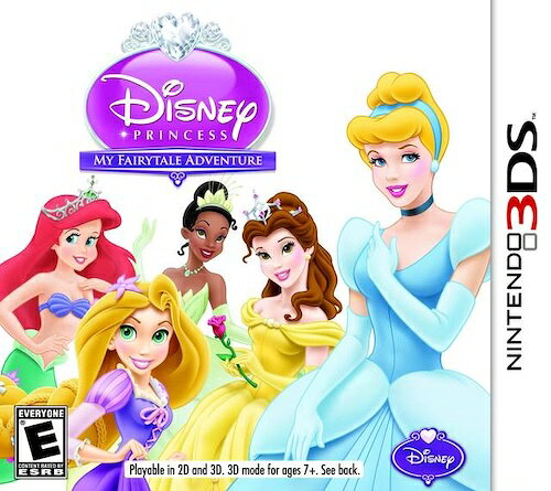 【中古】北米版 海外版 Nintendo 3DS Disney Princess My Fairytale Adventure ディズニープリンセス マイ フェアリーテイル アドベンチャー