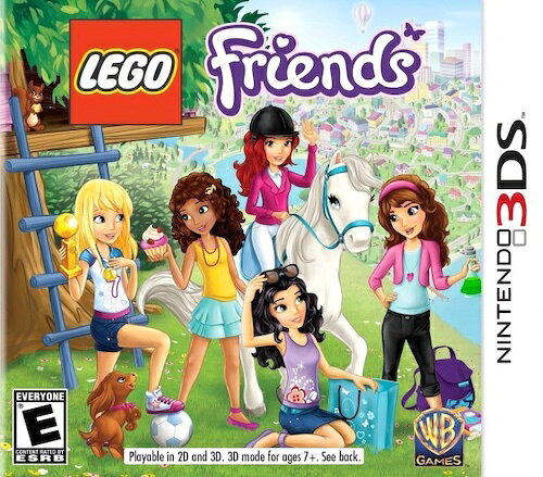 【中古】北米版 海外版 Nintendo 3DS LEGO Friends レゴ フレンズ