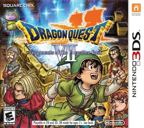 【中古】北米版 海外版 Nintendo 3DS Dragon Quest VII Fragments of the Forgotten Past ドラゴンクエストVII エデンの戦士たち