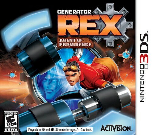 【中古】北米版 海外版 Nintendo 3DS Generator Rex Agent of Providence ジェネレーター レックス