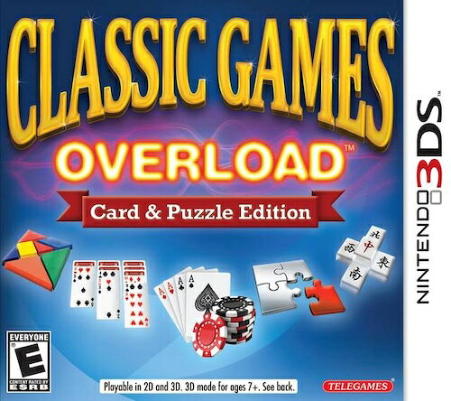 【中古】北米版 海外版 Nintendo 3DS Classic Games Overload クラシックゲーム