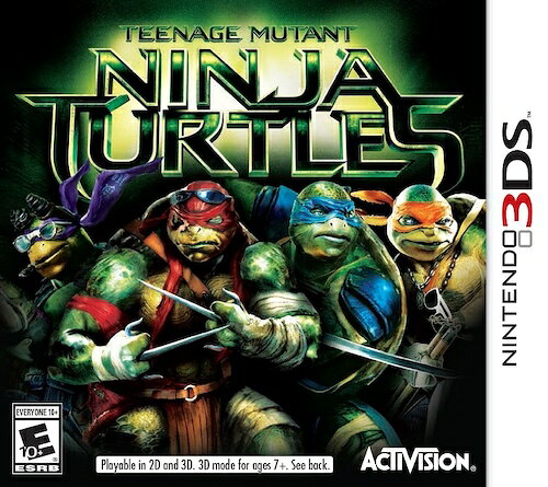 【中古】北米版 海外版 Nintendo 3DS Teenage Mutant Ninja Turtles ミュータント・ニンジャ・タートルズ