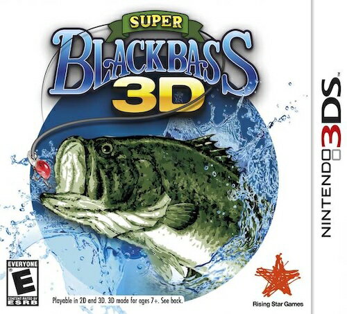 【中古】北米版 海外版 Nintendo 3DS Super Black Bass 3D スーパーブ ...