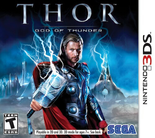 【中古】北米版 海外版 Nintendo 3DS THOR God of Thunder