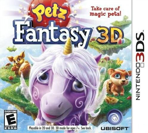 【中古】北米版 海外版 Nintendo 3DS Petz Fantasy 3D