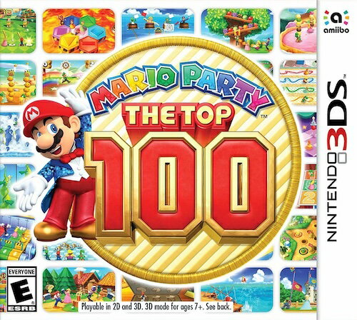 【中古】北米版 海外版 Nintendo 3DS Mario Party The Top 100 マリオパーティ100 ミニゲームコレクション