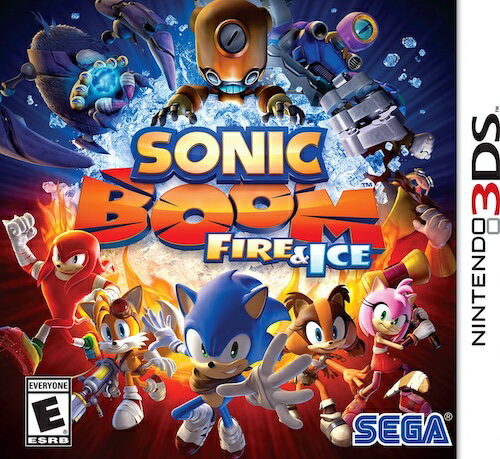 【中古】北米版 海外版 Nintendo 3DS Sonic Boom Fire & Ice ソニックトゥーン ファイアー&アイス