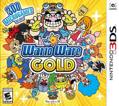 【中古】北米版 海外版 Nintendo 3DS Wario Ware Gold メイド イン ワリオ ゴージャス
