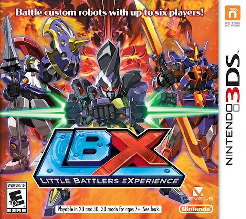 【中古】北米版 海外版 Nintendo 3DS LBX Little Battlers Experience ダンボール戦機