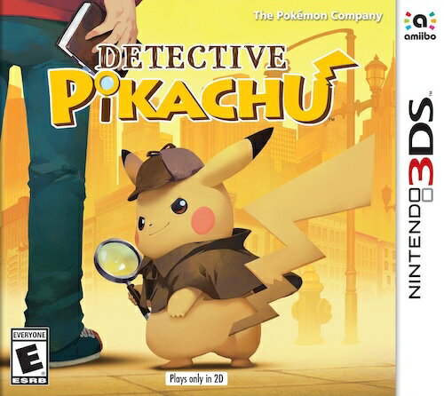 【中古】北米版 海外版 Nintendo 3DS Detective Pikachu 名探偵ピカチュウ