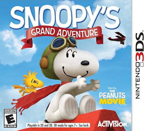 【中古】北米版 海外版 Nintendo 3DS Snoopy's Grand Adventure ピーナッツ ムービー スヌーピーの大冒険