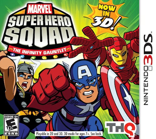 【中古】北米版 海外版 Nintendo 3DS Marvel Super Hero Squad The Infinity Gauntlet マーベル スーパーヒーロー・スクワッド インフィニティ・ガントレット