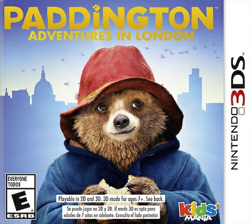 【中古】北米版 海外版 Nintendo 3DS Paddington Adventures in London