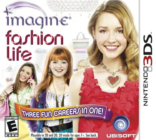 【中古】北米版 海外版 Nintendo 3DS Imagine Fashion Life