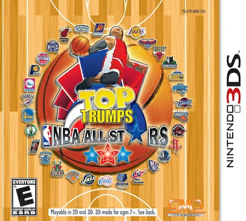 【中古】北米版 海外版 Nintendo 3DS Top Trumps NBA All-Stars トップ トランプス