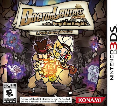 北米版 海外版 Nintendo 3DS Doctor Lautrec and the Forgotten Knights ドクターロートレックと忘却の騎士団