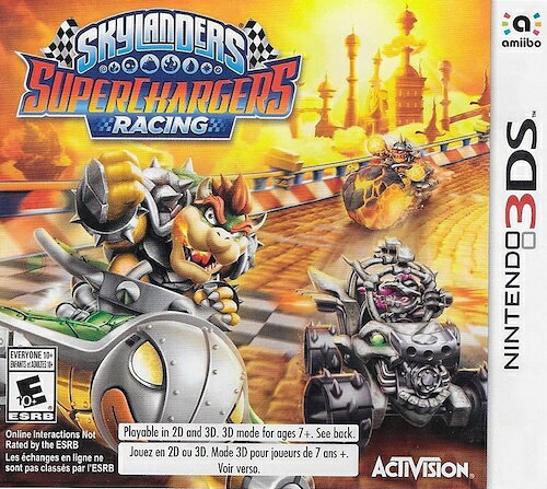【中古】北米版 海外版 Nintendo 3DS Skylanders Superchargers Racing スカイランダーズ スーパーチャージャーズ
