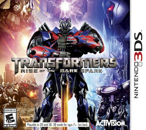 【中古】北米版 海外版 Nintendo 3DS Transformers Rise of the Dark Spark トランスフォーマー ライズ オブ ザ ダーク スパーク