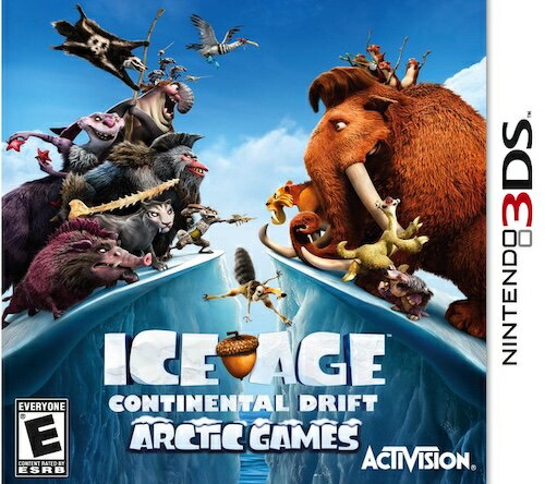 【中古】北米版 海外版 Nintendo 3DS Ice Age Continental Drift Arctic Games アイス・エイジ